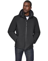 DKNY - Midweight Stretch Hooded Puffer Jacket - Lyst