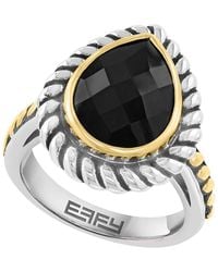 Effy - Onyx Ring - Lyst