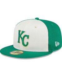 KTZ - White/green Kansas City Royals 2024 St. Patrick's Day 59fifty Fitted Hat - Lyst