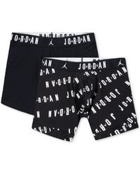 Nike - 2-pack Cotton Flight Essentials Logo Print Boxer Briefs - Lyst