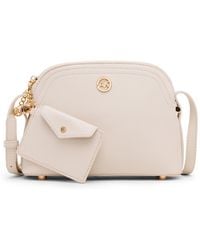 Anne Klein - Dome Zip Top Detachable Card Case Crossbody Bag - Lyst