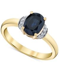Macy's - Oval Shape Sapphire Ring (1-5/8 Ct. T.w. - Lyst