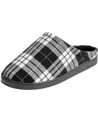 Kingsize - Big & Tall Fleece Clog Slippers - Lyst