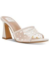 Dolce Vita - Yossi Pearl Mesh Slide Dress Sandals - Lyst