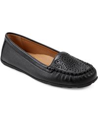 Earth - Carmen Round Toe Slip-on Casual Flat Loafers - Lyst