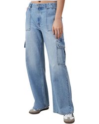 Cotton On - Relaxed Cargo Jean - Lyst
