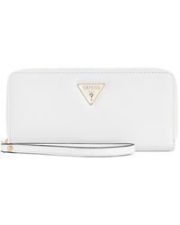 Guess - Clai Slg Large Zip Around Wallet - Lyst