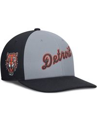 Nike - Gray/navy Detroit Tigers Pro Performance Snapback Hat - Lyst