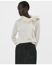 Mango - Buttoned Cuffs Sweater - Lyst
