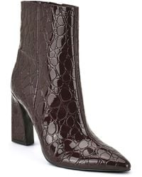 Nine West - Todaye Sculpted Block Heel Booties - Lyst