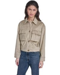 Levi's - Laydown Collar Front-button Jacket - Lyst