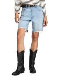 Lucky Brand - '90s Loose High Rise Denim Shorts - Lyst