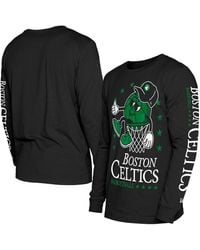 KTZ - Boston Celtics Old School Sport Long Sleeve T-shirt - Lyst