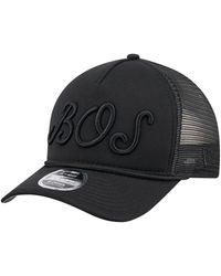 KTZ - Boston Red Sox City Initial 9forty A-frame M-crown Adjustable Trucker Hat - Lyst