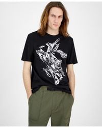BOSS - Hugo By Diakromio Short Sleeve Crewneck Logo Graphic T-shirt - Lyst