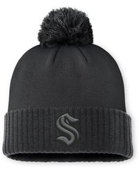 Fanatics - Seattle Kraken Authentic Pro Road Cuffed Knit Hat - Lyst