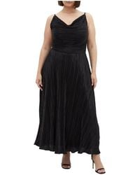 City Chic - Plus Size Kamila Cowl Neck Dress - Lyst
