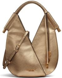 Donna Karan - Metallic Micro Crossbody Bag - Lyst
