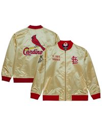 Mitchell & Ness - St. Louis Cardinals Og 2.0 Lightweight Satin Full-zip Jacket - Lyst