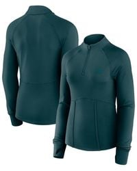Fanatics - Midnight Philadelphia Eagles Elements Quarter-zip Jacket - Lyst
