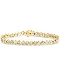 Macy's - Diamond Open Link Tennis Bracelet (1/2 Ct. T.w. - Lyst