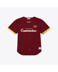 Mitchell & Ness - Washington Commanders Head Coach Mesh Full-button Fashion Jersey - Lyst