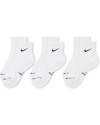 Nike - Everyday Elevated Ankle Socks - Lyst