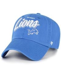 '47 - Detroit Lions Ariana Clean Up Adjustable Hat - Lyst