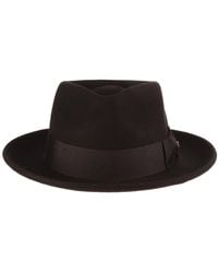 Scala - Felt Fedora Hat - Lyst