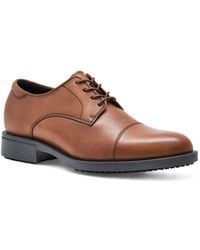 Shoes for Crews - Senator Slip Resistant Water Resistant Soft Toe Dress And Work Shoes - Lyst