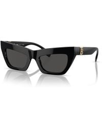Burberry - Low Bridge Fit Sunglasses Be4405f - Lyst