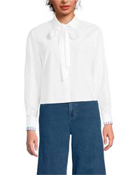 Lands' End - Carefree Cotton Shirt - Lyst