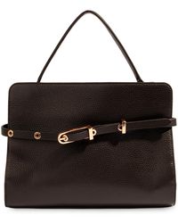 Sam Edelman - Structured Florence Medium Leather Satchel Handbag - Lyst
