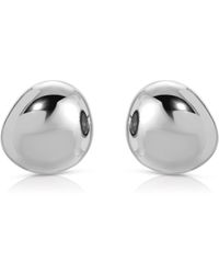 Ettika - Polished Pebble Stud Earrings - Lyst