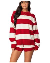 Edikted - Riley Oversized Knit Sweater - Lyst