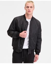 BOSS - Hugo By Baken2435 Slim-fit Satin Bomber Jacket - Lyst