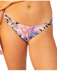 Hurley - Juniors' Palm Paradise Printed Bikini Bottoms - Lyst