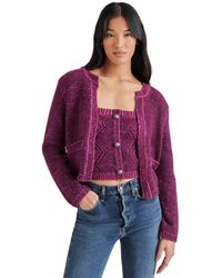 Steve Madden - Emelia Sweater Jacket - Lyst