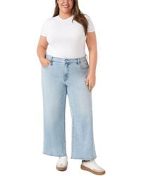 Seven7 - Plus Size Loose Sneaker Jeans - Lyst