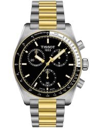 Tissot - Swiss Chronograph Prs 516 Two-tone Stainless Steel Bracelet Watch 40mm - Lyst