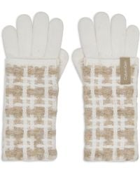Calvin Klein - Grid Knit Gloves - Lyst