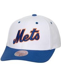 Mitchell & Ness - New York Mets Cooperstown Collection Pro Crown Snapback Hat - Lyst