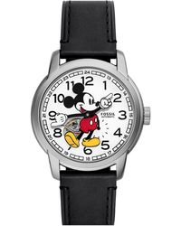 Fossil - Disney X Special Edition Three-hand Leather Watch - Lyst