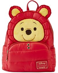 Loungefly - And Winnie The Pooh Rainy Day Puffer Jacket Cosplay Mini Backpack - Lyst