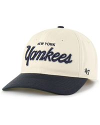 '47 - New York Yankees Crosstown Franchise Fitted Hat - Lyst