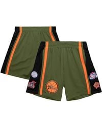 Mitchell & Ness - Philadelphia 76ers 1996-97 Hardwood Classics Flight Swingman Shorts - Lyst