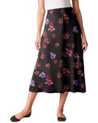 Woman Within - Within 7-day Knit A-line Skirt - Lyst