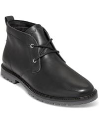 Cole Haan - Midland Leather Water-resistant Lace-up Lug Sole Chukka Boots - Lyst