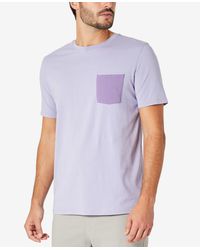 Kenneth Cole - Contrast Pocket Short Sleeve T-shirt - Lyst