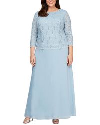 Alex Evenings - Mock Two-piece A-line Gown - Lyst